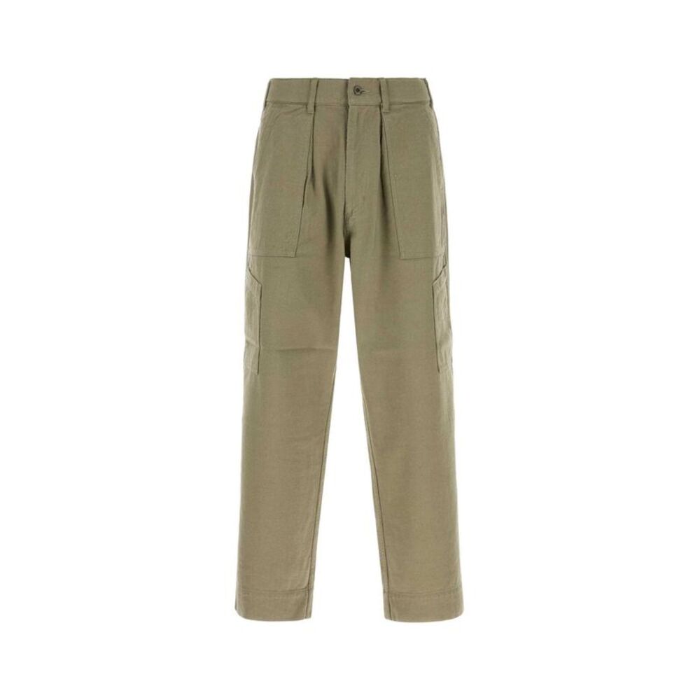 Nanamica Men Sage Green Twill Pant